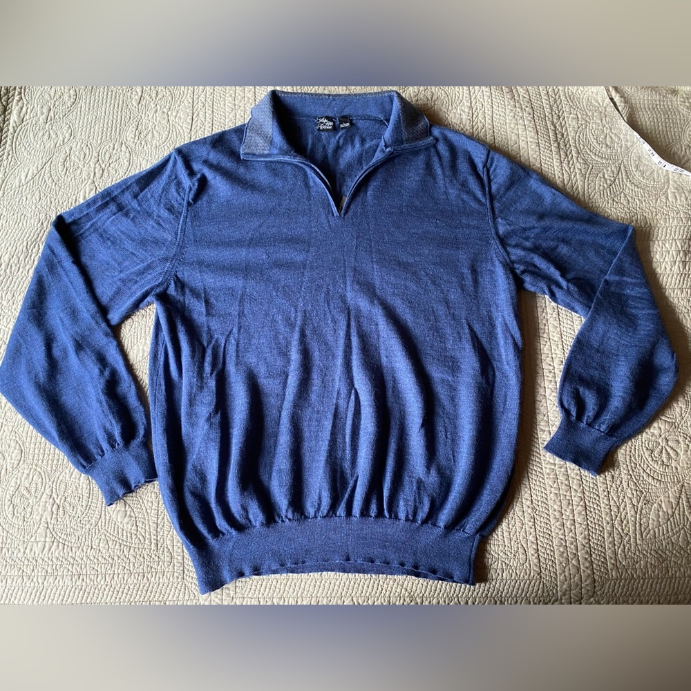 Saks 5th Ave Italian Merino Wool Sweater Size Lg